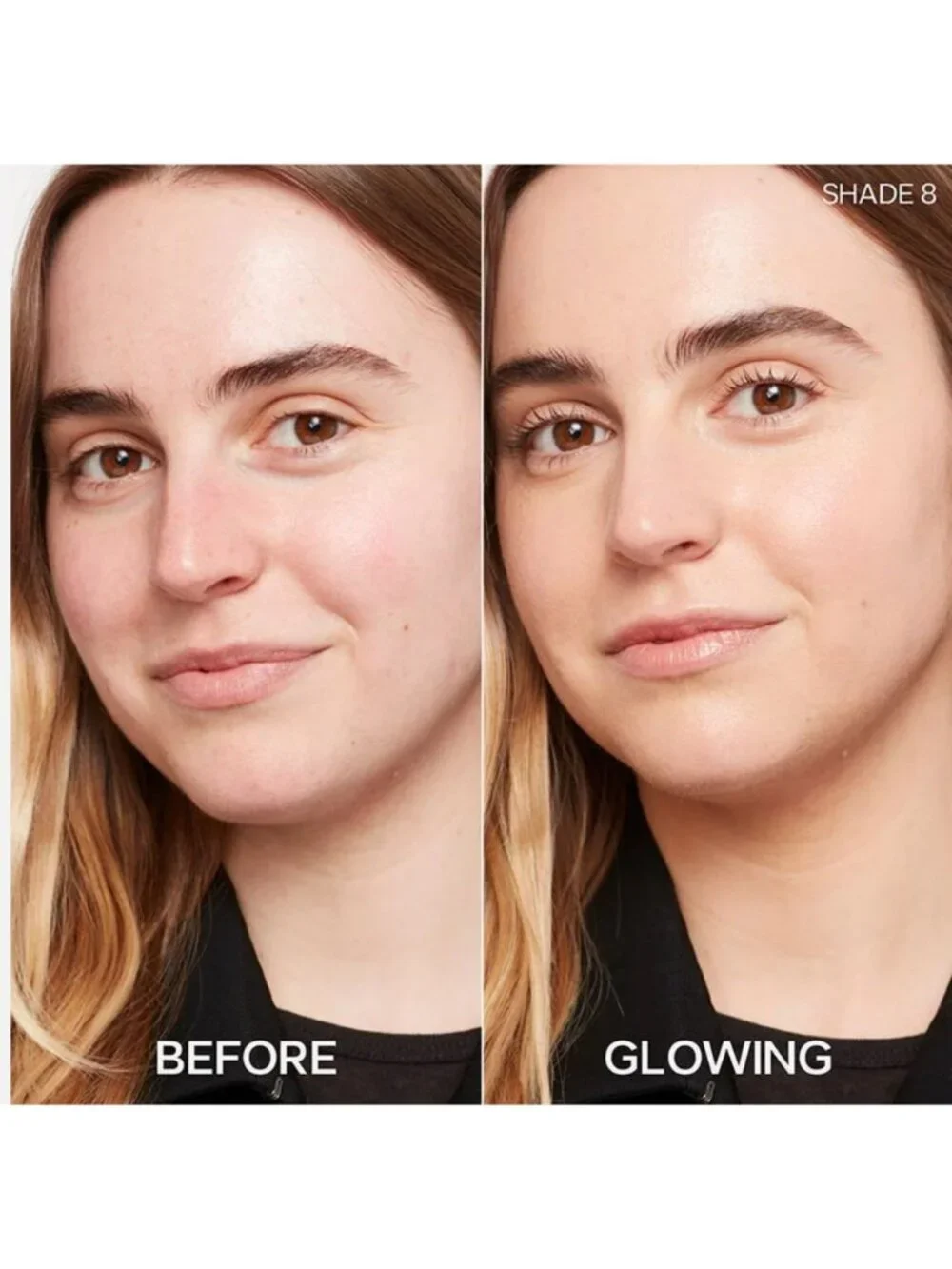SAIE Glowy Super Skin Lightweight Luminous Foundation '8' NEW $40